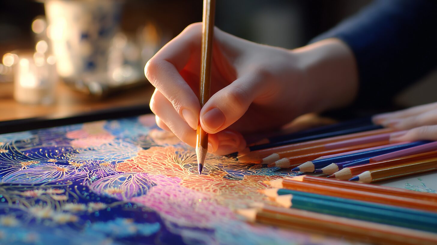 色鉛筆で知っておきたい！基本の塗り技法3選（レイヤリング・バーニッシング・ハッチング）What you need to know about colored pencils! Three basic painting techniques (layering, burnishing, hatching)