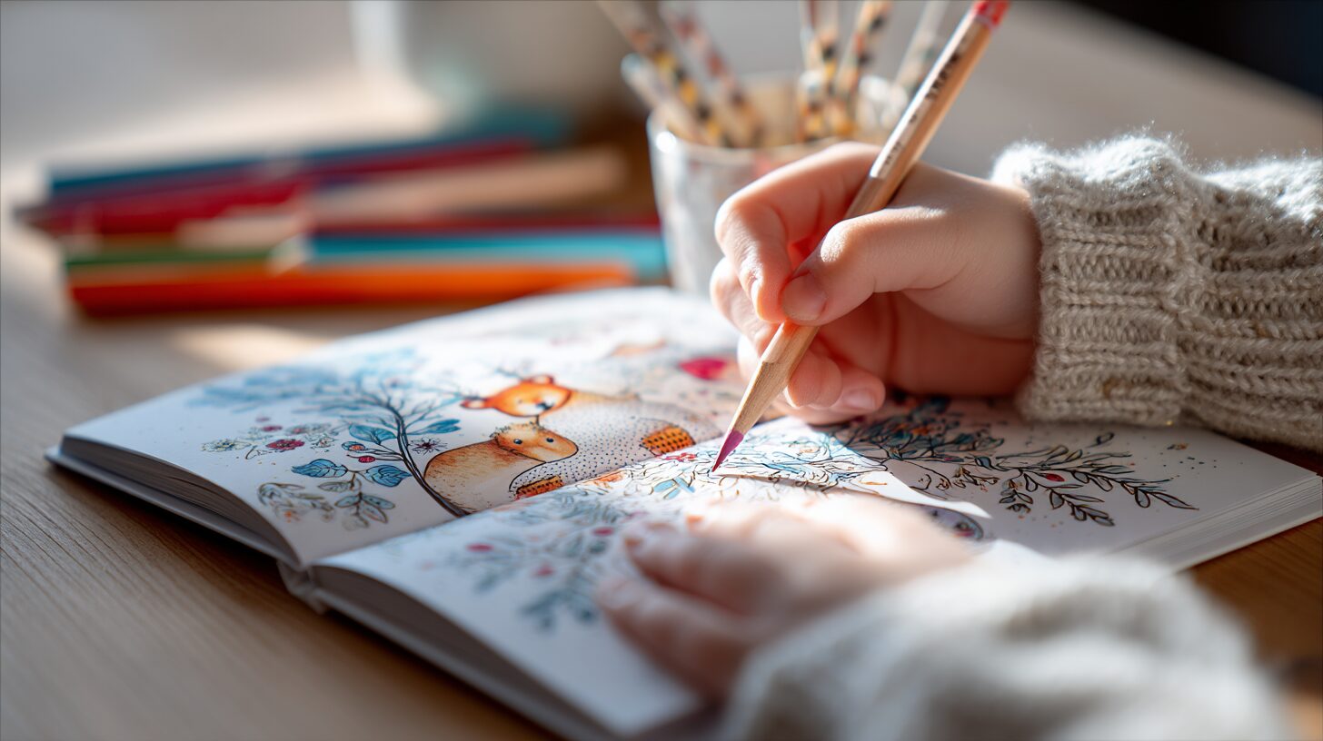 子どもの力を伸ばす！塗り絵の意外な5つの効果Unlock Your Child’s Potential! 5 Surprising Benefits of Coloring.
