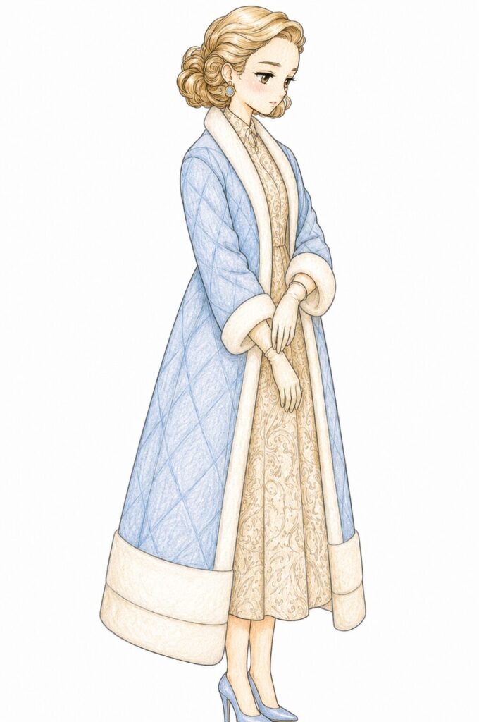 Vintage Fashion Coloring Book | Coloring-books.Havago